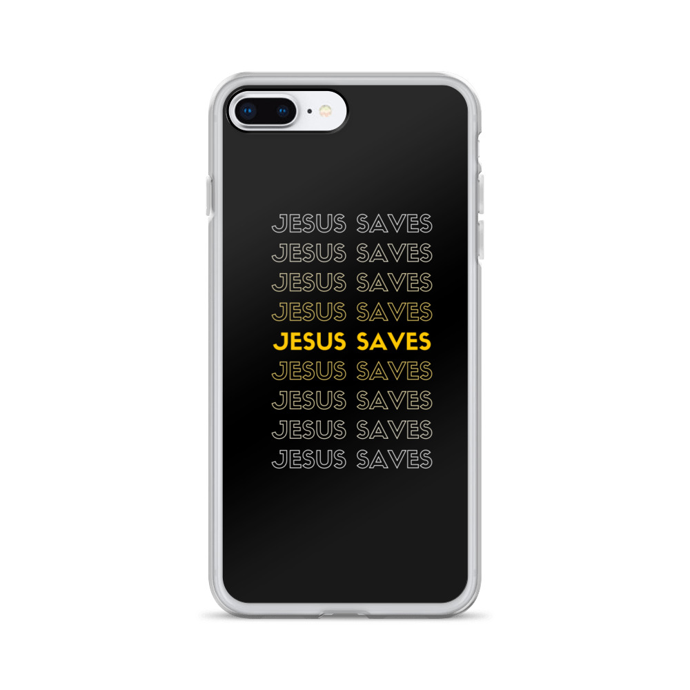  iPhone 7 Plus/8 Plus Hooked On Jesus Bible Verse Fishing  Religious Christian God Case : Cell Phones & Accessories